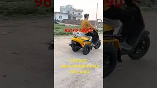 Side wheel attachment  handicap attachment Activa 6g side wheel attachment 9616278990 [upl. by Feucht]