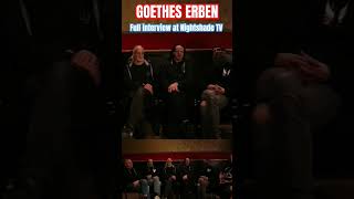 GOETHES ERBEN  Full interview at Nightshade TV goetheserben gothic musicperformance wave goth [upl. by Rois908]