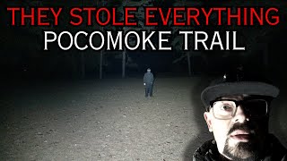 Terrifying Overnight CAMPING Experience GONE WRONG  Pocomoke Trail [upl. by Edik735]