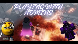 Playing With Admins  Roblox Blackout Revival [upl. by Aciraj]