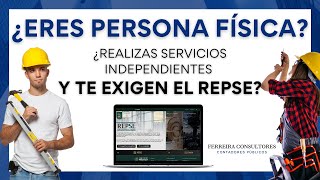 Registro REPSE Persona Física  Servicios Independientes y Personal Independiente  Subcontratación [upl. by Jojo]