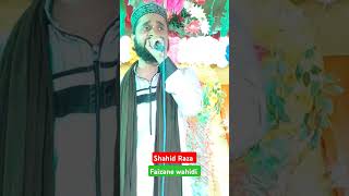 Haidar Haidar Haidar shortvideos shortsviral Shahid Raza jainpuri Nat shareef [upl. by Ahsiugal473]