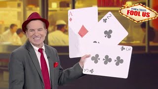 Penn amp Teller Fooled By 3 Card Scam  Joe Monti  Penn amp Teller Fool Us [upl. by Briggs]