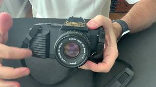 051 Canon T50 mini review [upl. by Shakti217]