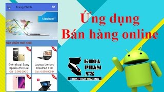 Android  App bán hàng  Bài 25 Bắt sự kiện button cộng trừ số lượng sản phẩm [upl. by Chaffin]