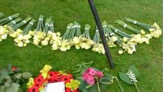 Canadese begraafplaats Holten 2 Canadian war cemetery at Holten the Netherlands [upl. by Yejus412]