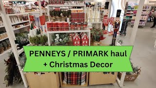 Penneys haul  Christmas Decor Primark in Dublin Ireland [upl. by Laeria]