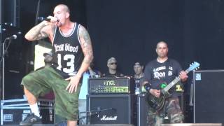 downset  Anger Live  Sylak Open Air 2013 FR 20130811 [upl. by Arikihs138]