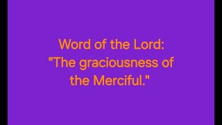 The Childishness of Carnality is covered by the graciousness of the Merciful [upl. by Stronski]