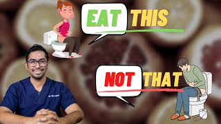 Super Foods For Avoiding Constipation  Piles Fissure  Hindi  Dr Vishal Tomar [upl. by Bick]