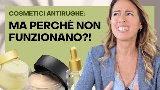 Cosmetici antirughe ecco perché spesso non funzionano [upl. by Cleary]