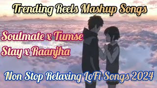 Trending Mashup Songs 2024♥️🎧Relaxing LoFi Songs✨ [upl. by Jovitah156]