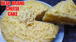 No Bake BEAR BRAND CHEESE CAKE 💓  Steamed Bear brand Cheese Cake [upl. by Adav]