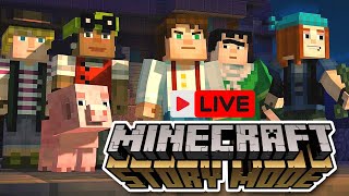 Minecraft Story Mode a telltale game  Lets find out whats gonna happen next in this amazing game [upl. by Aiksa914]