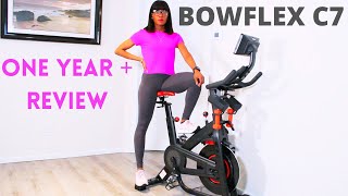 Bowflex c7 bike review Indoor bike  1 year Review For At Home Workouts [upl. by Fein474]