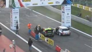 Finale Rally Show 2011  Valentino Rossi vs Sebastien Loeb [upl. by Ilocin325]