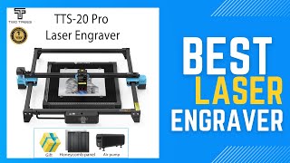 Best Laser Engraver  TwoTrees TTS 20 Pro CNC Metal Laser Engraver Review in 2025 [upl. by Milon778]