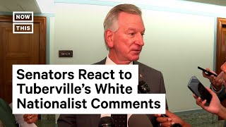 Senators React to Sen Tuberville Comments About White Nationalists [upl. by Araccat]