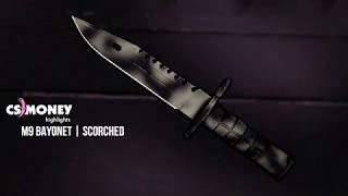 CSGO  M9 Bayonet  Scorched [upl. by Neb]