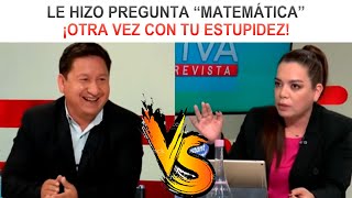 🔥Milagros Leiva PIERDE LOS PAPELES con Guido Bellido por hacerle pregunta matemática en VIVO [upl. by Iona632]