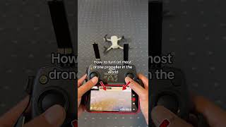 How to turn on most drones propeller in the world dronepilot [upl. by Ysnil]