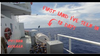 Pitcairn vlogger 🇵🇳  Ep 4  Travelling to Pitcairn Island on the Bravo supporter [upl. by Aslehc]