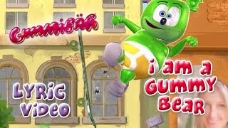 The Gummy Bear Song With Lyrics  Gummibär The Gummy Bear [upl. by Aicatan]