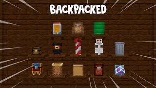 BACKPACKED MOCHILA DE FOGUETE  TUTORIAL MINECRAFT MOD 47 PT BR [upl. by Ecinaj]