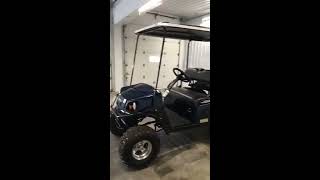 2018 EZGO Express S4 Golf Cart [upl. by Aronid852]