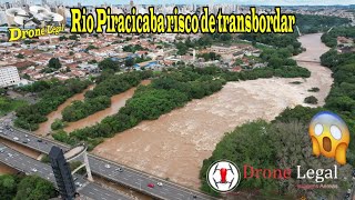 Rio de Piracicaba muito cheio 012023  Piracicaba river very full Drone Legal EP144 [upl. by Emilia813]