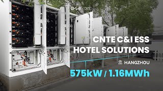 CNTE CampI ESS Hotel Solutons 575kW116MWh [upl. by Wendye]