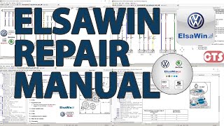 ELSAWIN REPAIR MANUAL FOR VAG DONWLOAD AND INSTALL [upl. by Ssalguod]