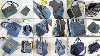 9 DIY Cute Denim Bags Out of Old Jeans Part 4  Compilation  Fast Speed Tutorial  Upcycle Crafts [upl. by Bose979]