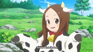 Cow Takagisan scene karakai jouzu no takagi san season 3 ep 1 [upl. by Merchant]