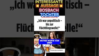 💥EIL💥 BOSBACH TOCHTER mit MUTIGEN WORTEN⚡ afd weidel cdu ampel bosbach csu spd scholz [upl. by Cleveland354]