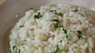 White Risotto  recipe by Laura Vitale  Laura in the Kitchen Episode 200 [upl. by Pyszka232]