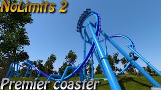 NoLimits 2  Présentation dun de mes premiers coasters sur NoLimits 2 [upl. by Naahsar132]