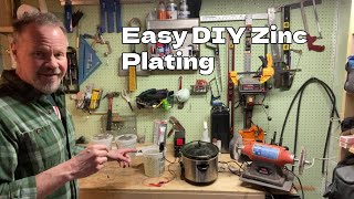 Easy DIY Zinc Electroplating  no kit required [upl. by Genie]