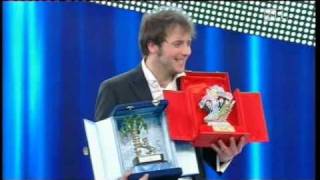 Raphael Gualazzi vince Sanremo Giovani 2011 [upl. by Dlaregztif630]