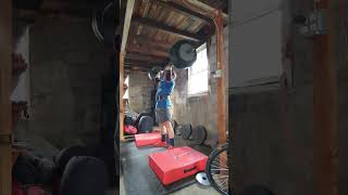 100424 Axle Push Press 255lbs [upl. by Letnahc376]