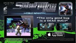 Starship Troopers Invasion quotMobile Infantryquot official game trailer [upl. by Nedloh659]