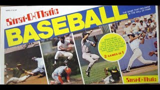 StratOMatic Baseball Chicago  Los Angeles 4161966 [upl. by Ibrad]