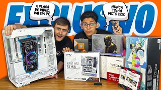 Montamos o Melhor PC GAMER AMD no NOVO Gabinete Xuttle l Ryzen 7 7800X3D  RX 7900XTX [upl. by Fabrin]