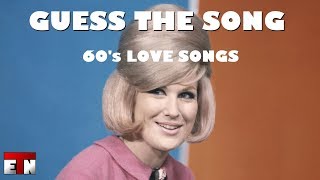 ETN Music Quiz  60s Love Songs [upl. by Ylen]