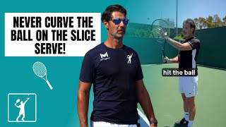 Mastering the Slice Serve with Patrick Mouratoglous Pro Tips [upl. by Faletti]