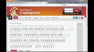 Cryptogram solved in 15 seconds [upl. by Eznyl239]