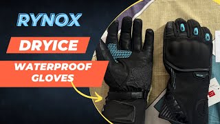 Rynox Dry Ice Winter Waterproof Gloves  Rynox Gear [upl. by Maribelle710]