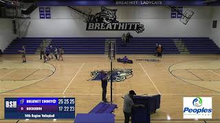 High School Volleyball  Breathitt County vs Buckhorn  10012024 [upl. by Hendel]