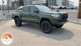 2021 Tacoma TRD Sport  Army Green [upl. by Thatch]