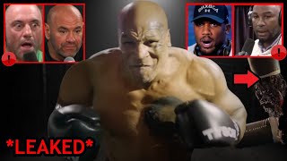 MIKE TYSON SCARY NEW FOOTAGE👀FULL TRAINING AJ Lennox Joe Rogan amp Dana White WORRIED for Jake [upl. by Aloek]